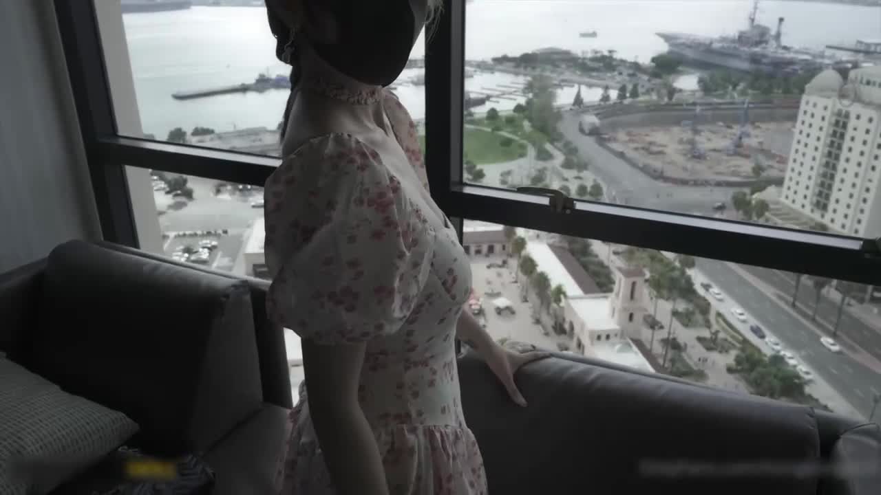 #国产 #精品 #白丝 #无码 【玩偶姐姐】与男粉丝见面 高级酒店约炮实拍
