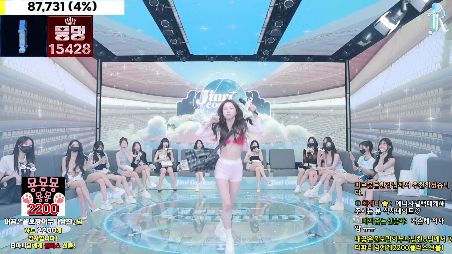 BJ脱衣舞女团 【Jinricp】第三季第17集【包包大作战-新人登场】 裸舞纯享版