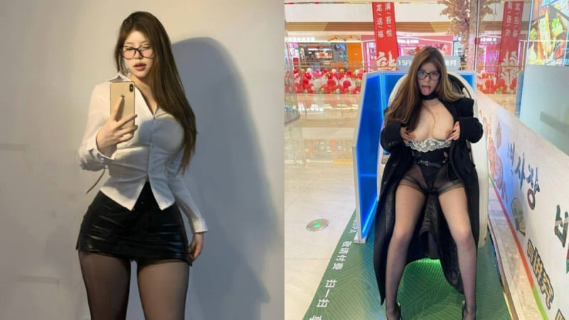 推特顶级高颜值骚母狗 #oOooo推特顶级巨乳肥臀母狗，车内口交男友，被插，完美身材眼镜反差婊子