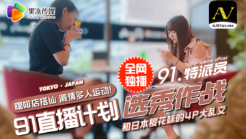 国产自拍国产AV 果冻传媒 91特派员 街头搭讪2位美女喝酒吃饭 没想意外成就一场4P大战的啊!