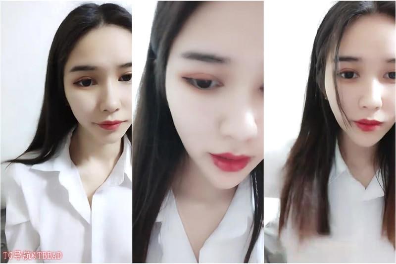 国产直播高颜值长发气质女神,白色衬衫看着纯纯的,掰开嫩茓诱惑你,毛毛长得不太多