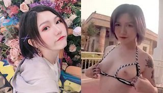 国产自拍曾在北京故宫裸体散步的网黄~今日前往水世界放肆裸拍!!