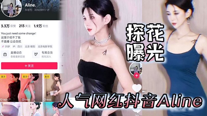 国产自拍【探花曝光】人气网红抖音Aline被探花大神小雨哥重金勾引到酒店爆操
