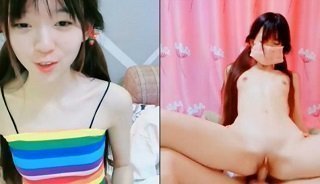 国产自拍超嫩白皙小萝莉~拉着双马尾当马骑~干到直叫爸爸!!