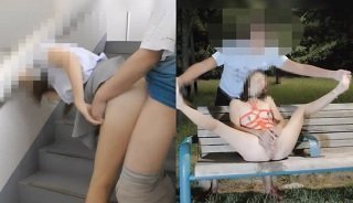 国产自拍只要想做愛~不管是樓梯間還是公園~只要中出就能搞定!!
