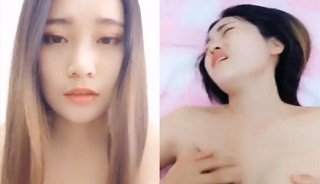 国产自拍大眼妹妹拿个包裹就把快递小哥带回家~直接在床上~激战一轮~