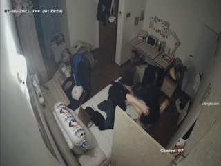 自拍,偷拍,泄密【精品TP】家庭网络破解摄像头❤️眼镜学生妹家庭日常生活学习2
