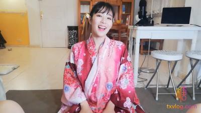 麻豆AV国产AV 糖心Vlog 口爆和服小母狗