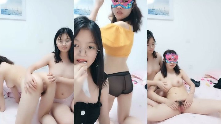 自拍,偷拍,泄密幸福老哥双飞童颜巨乳00后嫩妹长相清纯诱人粉穴，双女互摸掰穴震动棒摩擦口交后入抽插猛操。